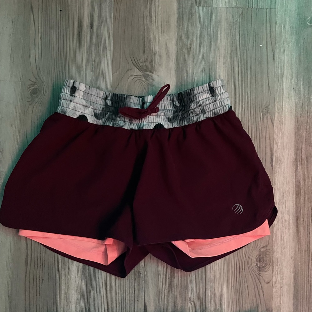 Maroon Atheltic Shorts